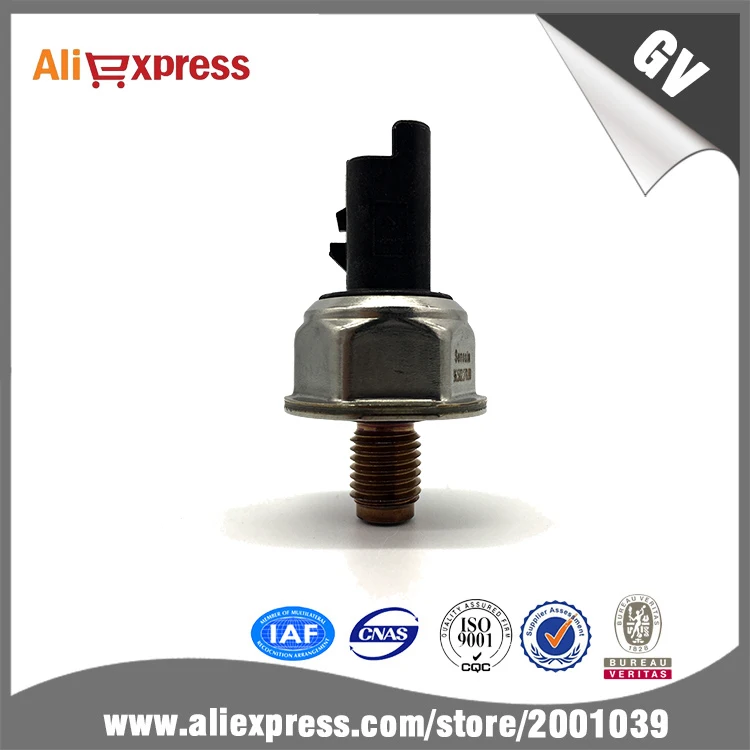 Ford Focus 1.6 TDCi Diesel Carburant Capteur de pression de rail 9658227880 55PP06-03