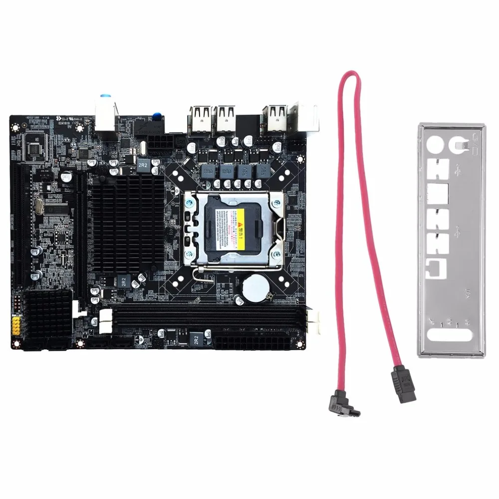 

Desktop Motherboard Computer Mainboard For X58 LGA 1366 DDR3 16GB Support ECC RAM For Quad-Core Six-Core Needle 8PIN
