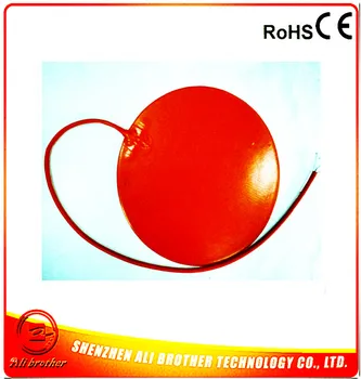 

Silicone Rubber 3D Printer Heater 12v 250w Diameter 275*1.5mm adhesive 1face 100k thermistor 500mm lead wire XD-H-D-1252