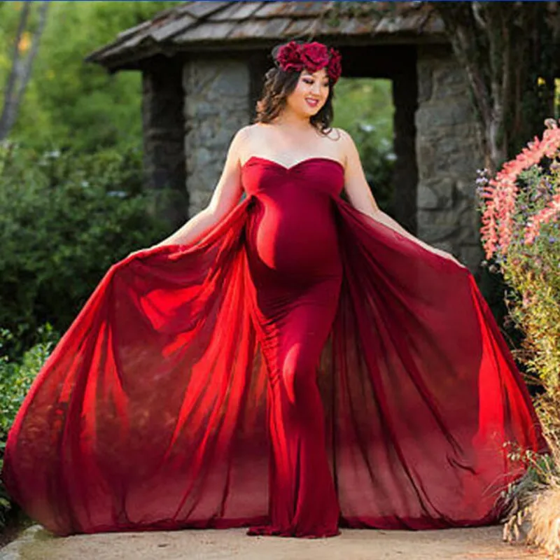Red Formal Maternity Dress Hot Sale, 57 