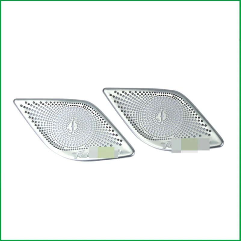 Cubierta del anillo de Audio del altavoz de la puerta del coche ajuste estilo del coche para Hyundai Tucson 2015 2016 2017 2018 cubiertas del altavoz partes interiores Cubierta del anillo de Audio del altavoz de la puerta del coche ajuste estilo del coche para Hyundai Tucson 2015 2016 2017 2018 cubiertas del altavoz partes interiores