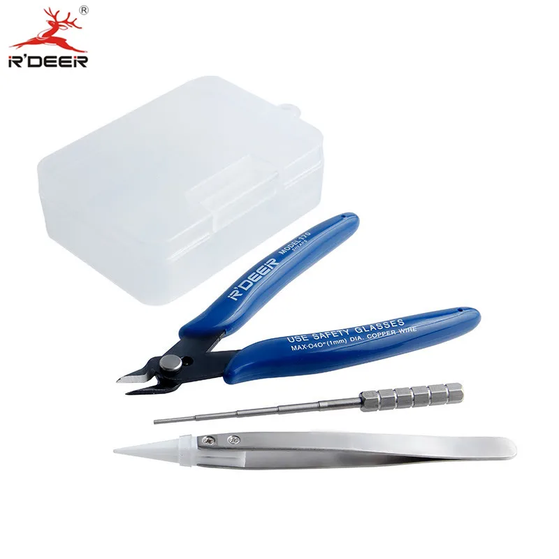 

Electronic Cigarette Accessories Pliers Coil Jig Vape Tool Ceramic Tweezers DIY DA RBA Atomizer Hand Tools With Box
