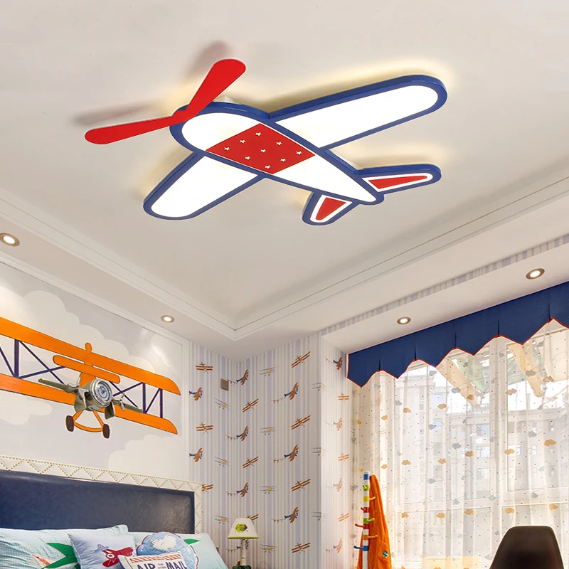 Plano de los niños soñando modernas luces de techo Led para sala de niños AC85-265V Sala lámpara de techo iluminación