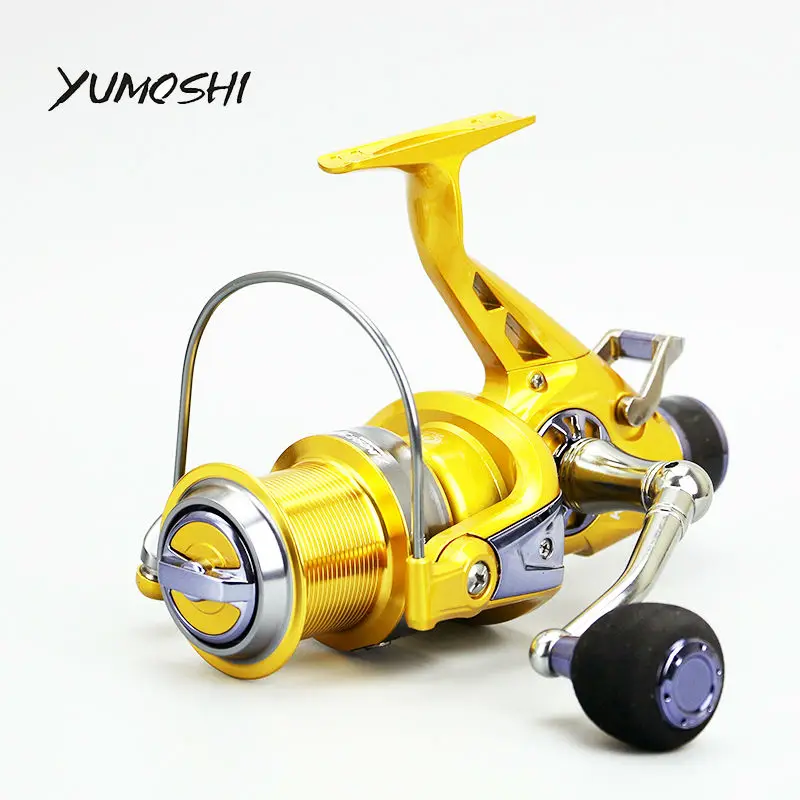 

Yumoshi Metal Carp Spinning Fly Fishing Reels Baitcasting Reel Moulinet Peche KM50 60