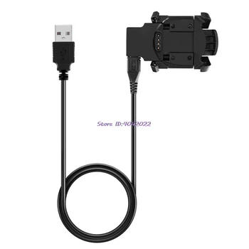 

USB Charger Dock Station Cradle Cable Line for Garmin Descent MK1 GPS Dive Watch