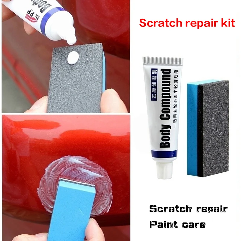 Car Wax Repair Body Compound MC308 Paste Set Scratch Paint Care Auto