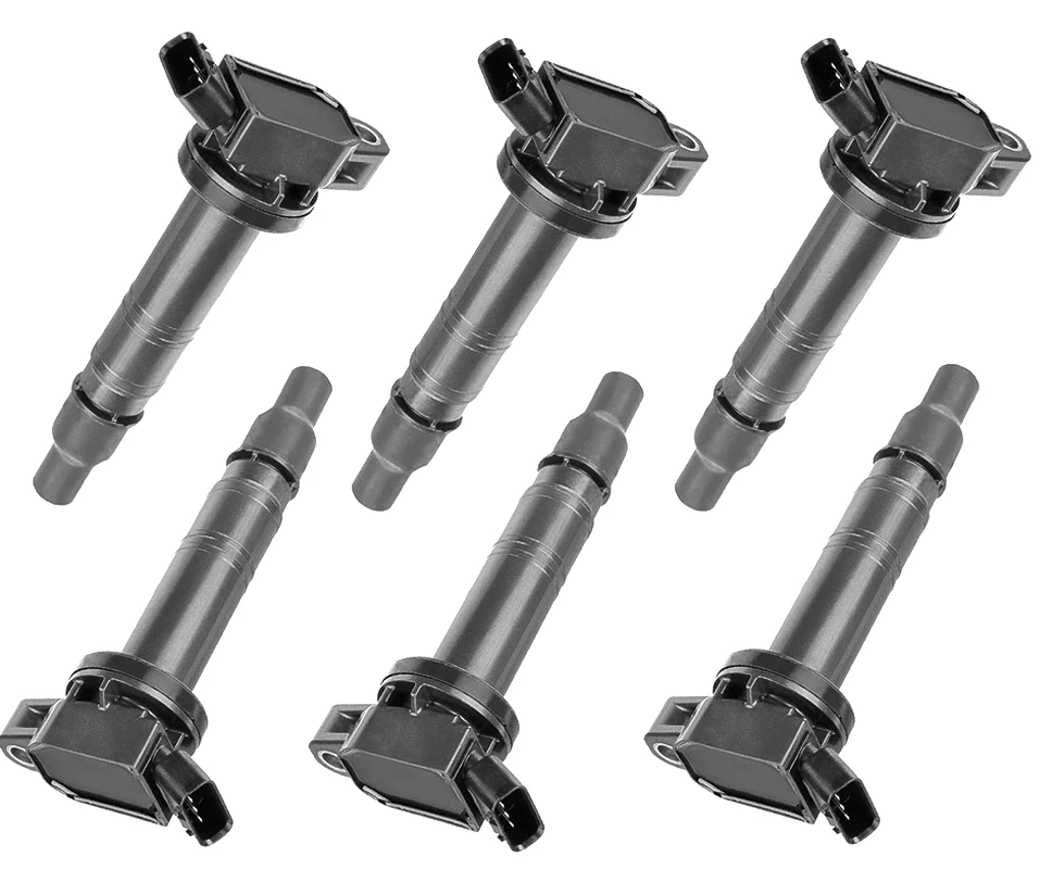 6PCS 90919 02247 Ignition Coil For Toyota Avensis Camry Land Cruiser