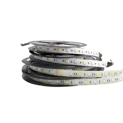 Светодиодные ленты 5050 DC 24 V RGB свет 24 v 5 метр водонепроницаемый гибкие светодиодный свет полосой 60 светодиодный/м ленты Luces лампы ленты
