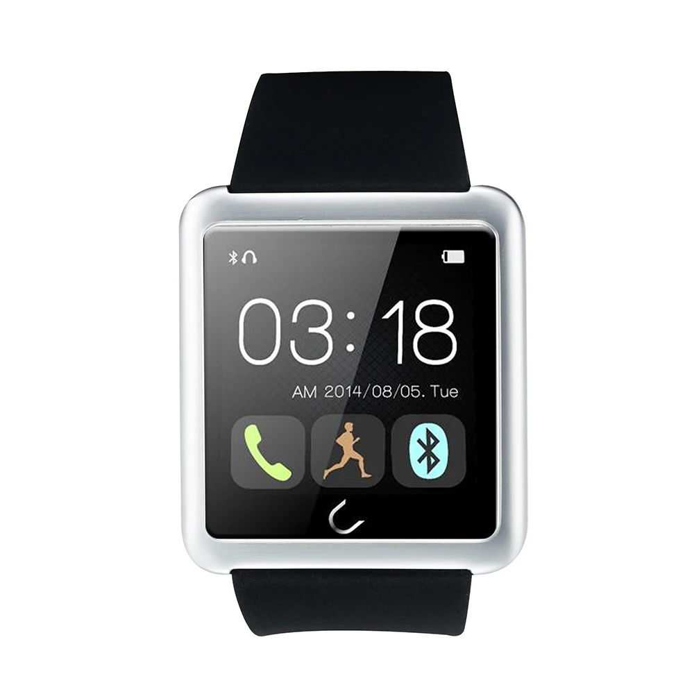 Pedometer Bluetooth Smart Watch forIOS Android font b Smartwatch b font HDTouch Screen SMS Call Sync