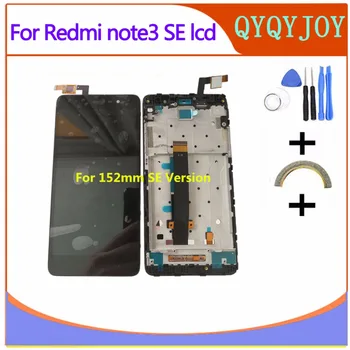

152mm AAA Q LCD For Xiaomi Redmi Note 3 Special Edition Lcd Display Screen For Redmi Note 3 Pro SE Aseembly Free Shipping