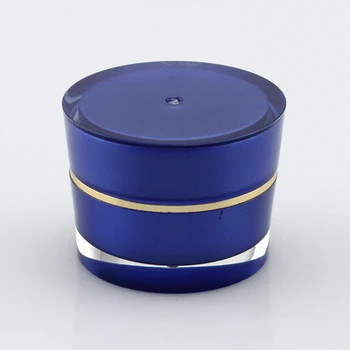 

5g/ml Acrylic Cosmetic Bottle jar Empty cream jar cosmetic packaging bottle Sample Packaging Jars container100pcs/lot