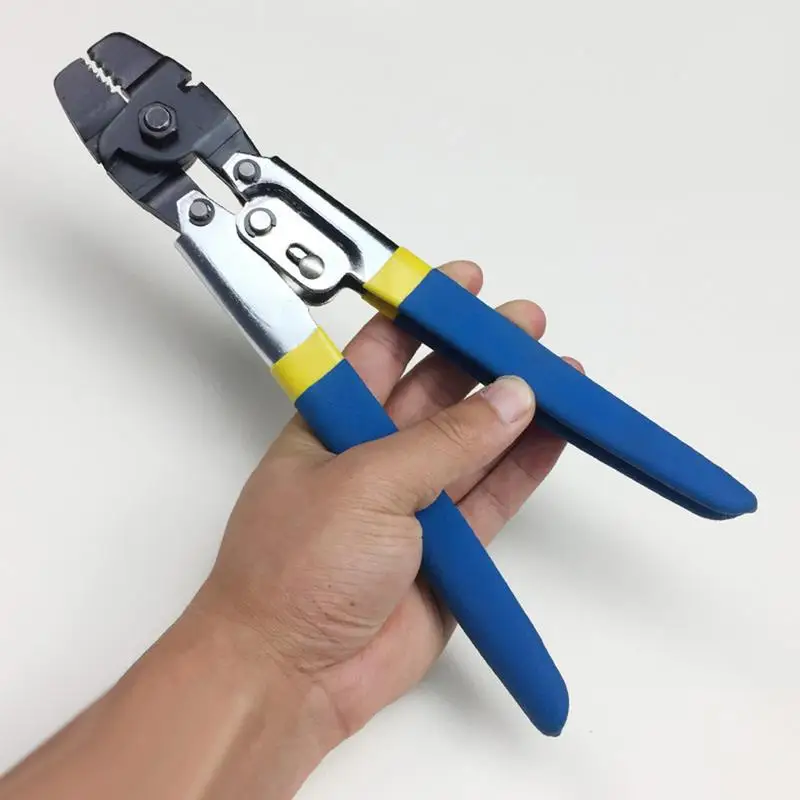 

Aluminum Pipe Copper Pipe Hook Special Crimping Pliers Sea Fishing Wire And Thick Nylon Fishing Group Fishing Pliers