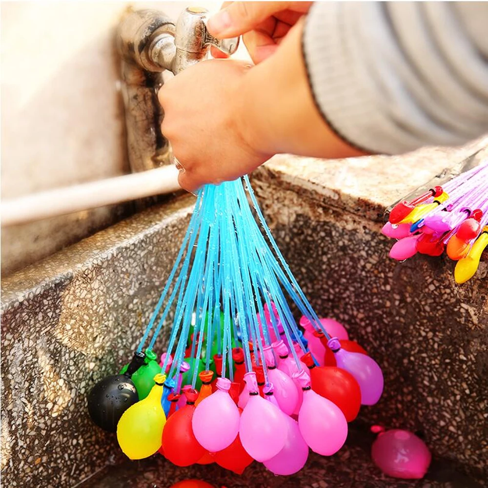 111pcs font b bag b font Filling Water Balloons Funny Summer Toy Outdoor Balloon Group Water