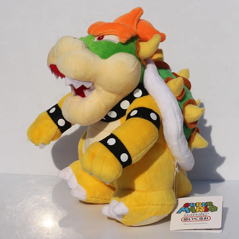 1" 25 см Супер Марио стоящий Теплозаправщик koopa Мягкие плюшевые игрушки