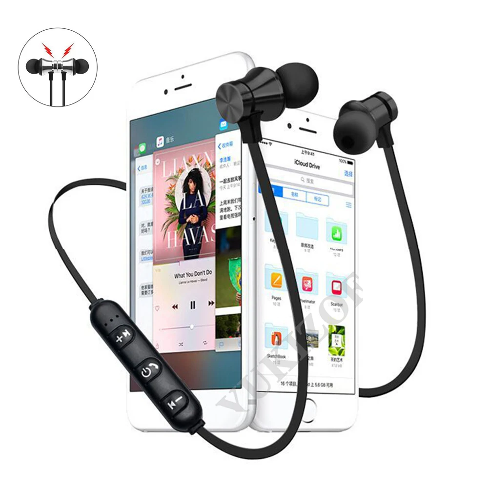 

Yukizoe Wireless Bluetooth Earphones Sports Headphones Running Earphone Stereo Super Bass Earbuds Sweatproof with Mic Headset