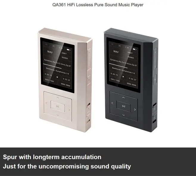 QLS QA361 HiFi AK4495SEQ 6OPA1622 мастер-лента без потерь Музыкальный плеер DSD жесткое решение MP3 портативный плеер