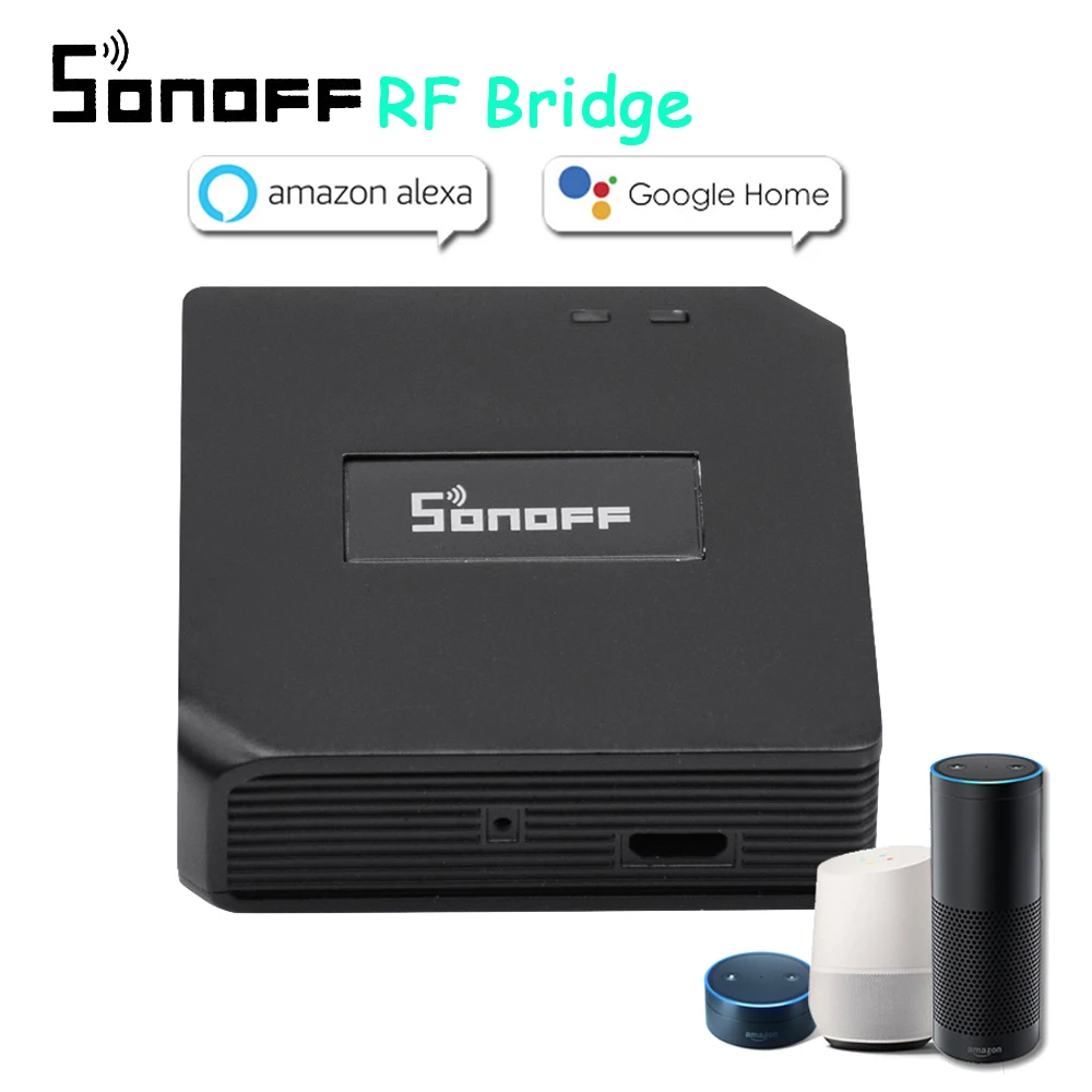 Sonoff RF мост WiFi 433 МГц Замена умный дом автоматизация универсальный переключатель Интеллектуальный Domotica Wi-Fi пульт дистанционного управления RF