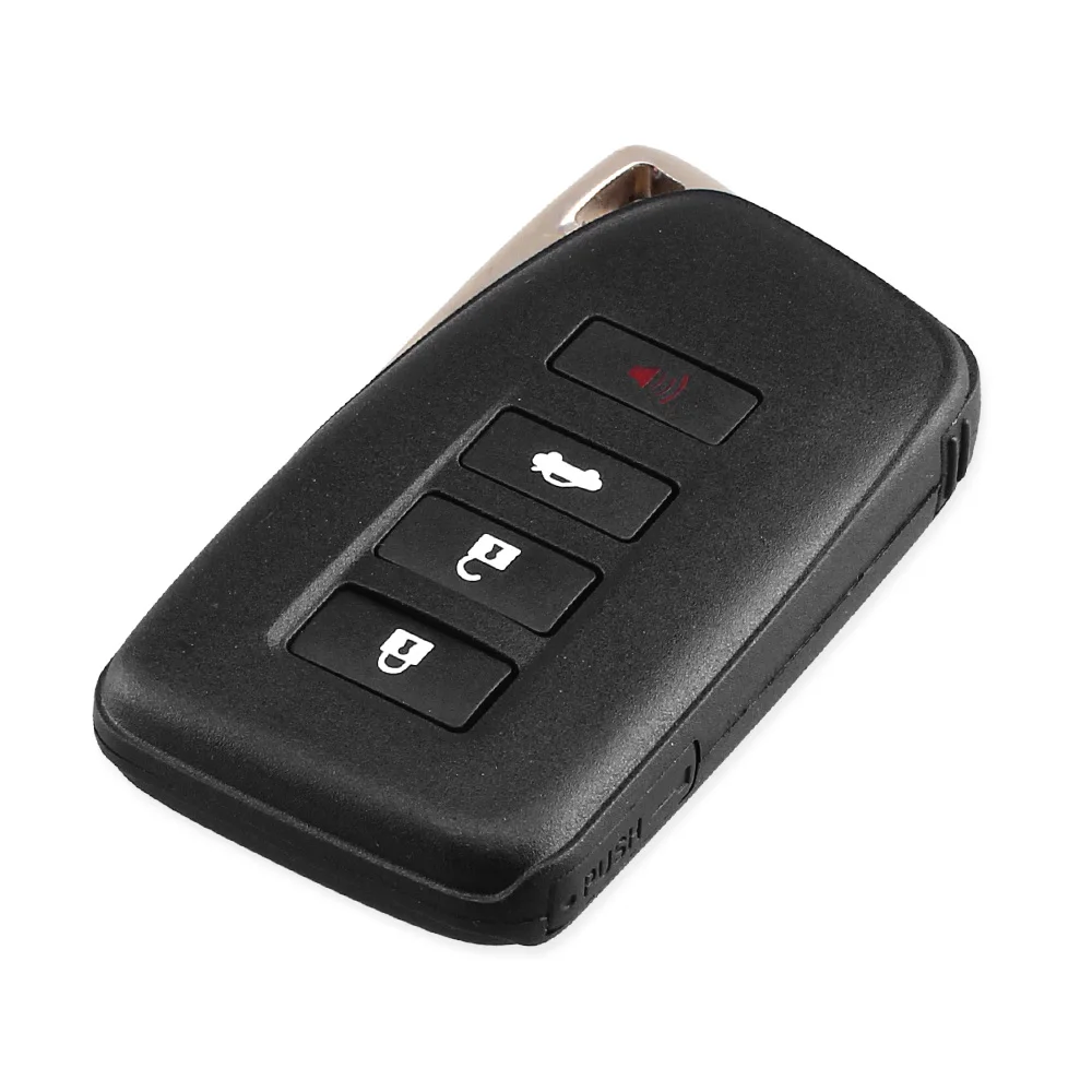 KEYYOU для LEXUS ES350 RX IS LS GX 4 кнопки Автомобильный Брелок дистанционного управления с ключом чехол оболочка пустой умный ключ