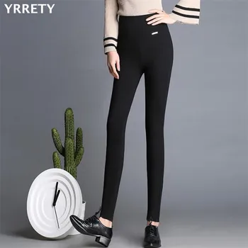 

YRRETY Casual Push Up Leggings Fitness Lady High Waist Leggings Fashion Pants Women Slim Stretched Comfortable Legging M-4XL