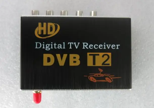 Автомобильные аксессуары HD цифровой DVB-T2 ТВ приемник Автомобильный тюнер dvd цифровой ТВ приемник