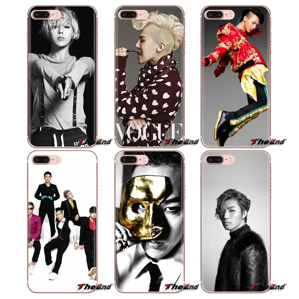 Bigbang G-Dragon TaeYang Se7en Silicone Shell Cases For Xiaomi Mi4 Mi5 Mi5S Mi6 Mi A1 A2 5X 6X 8 9 Lite SE Pro Max Mix 2 3 2S |