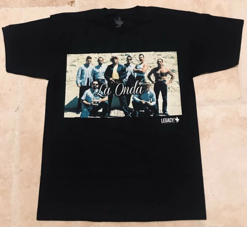 

La Onda Blood In Blood Out t shirt collectible los angeles chicano poster