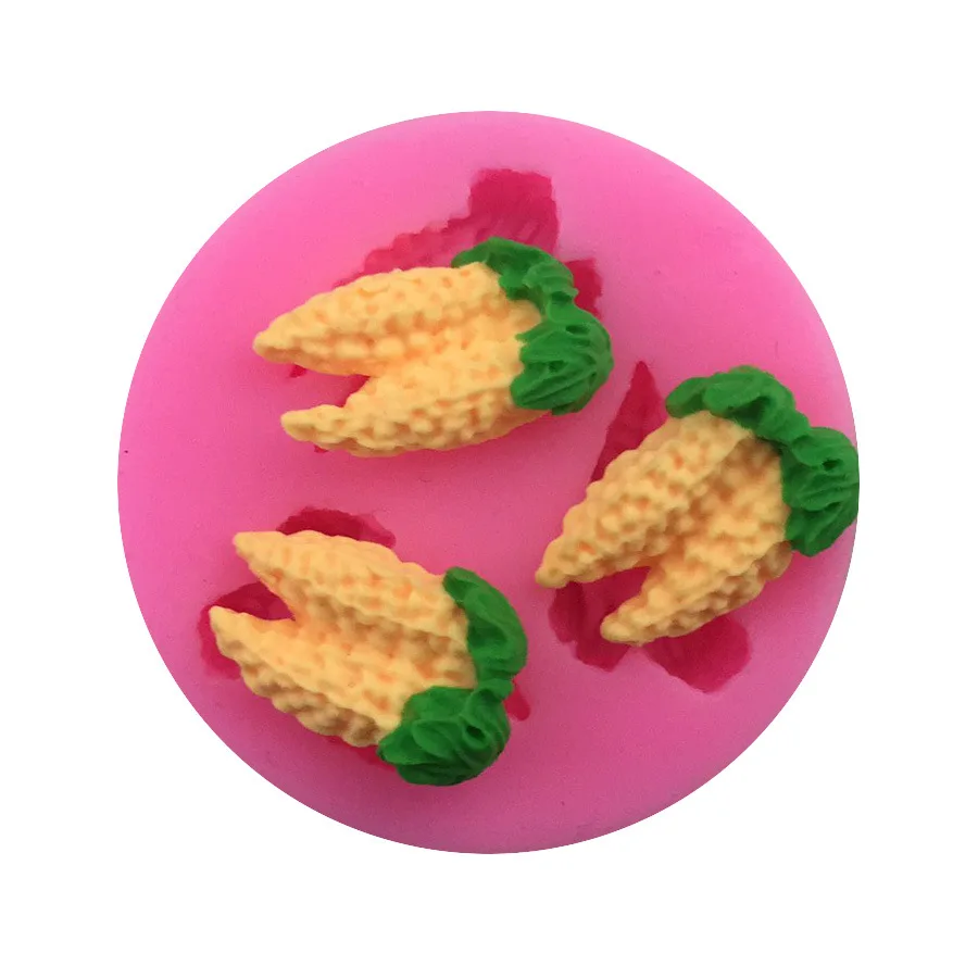 1Pcs Corn Shape Silicone Baking Mold Cake Decoration Tool Chocolate