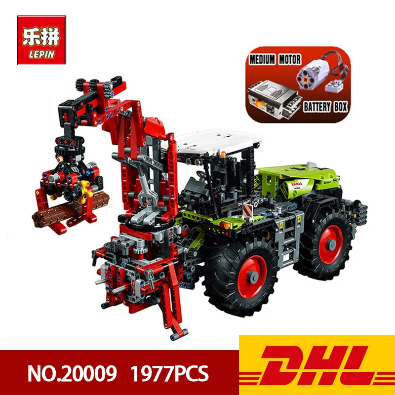 

DHL LEPIN 20009 1977pcs Technic The Tractors Technical Mode Building blocks Bricks Toy For Children Gift compatible 42054