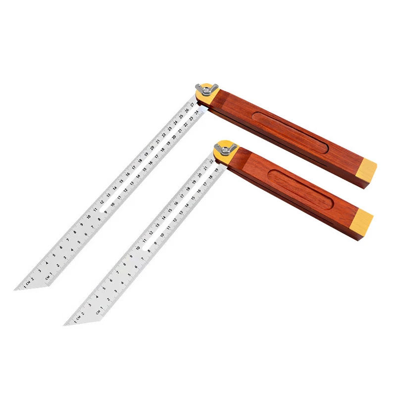 

Multi Angle Woodworking Ruler Template Measuring Tool Instrument Brick Tile Wood Corner Products Foldable Ruler Protractor