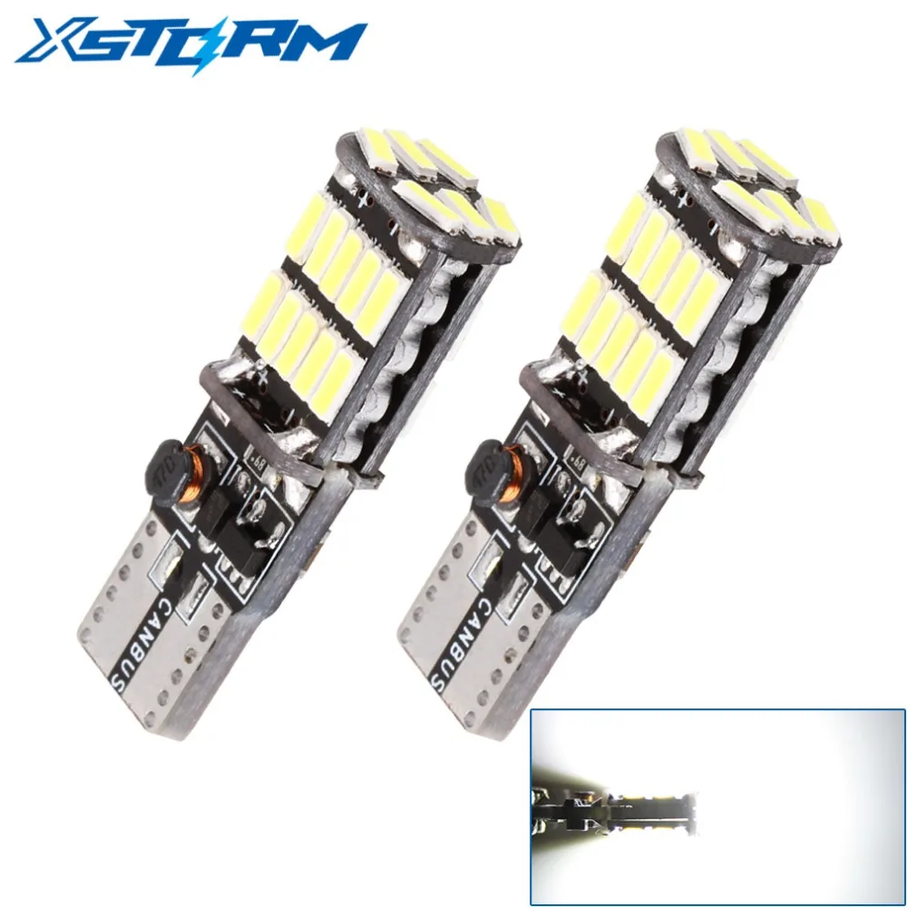 2 шт. T10 светодиодный 4014 SMD W5W 194 белый CANBUS OBC без ошибок светодиодный светильник тире автомобильная лампа сигнальный внутренний Автомобильный источник для парковки