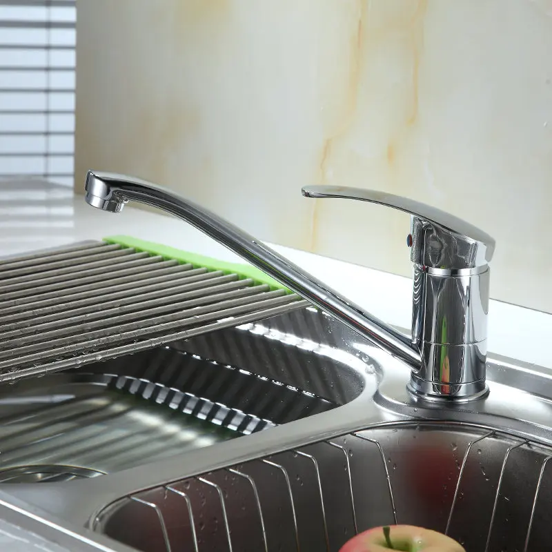 Online FRÜHLING SUMME Klassische Drehbare proboscis küche wasserhahn für Stahl becken mixer Griff Mehrere 360 Grad Rotierenden