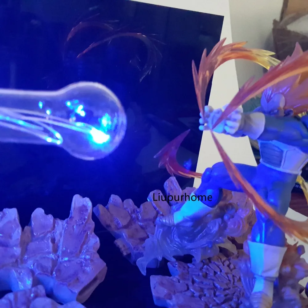 Dragon Ball Z Vegeta Led Kamehameha осветительная лампа, лампа Dragon Ball Super Vegeta DBZ, настольная лампа, светодиодные ночники, домашний декор