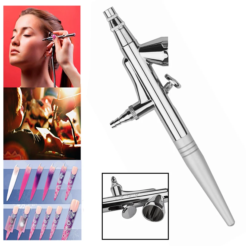 

0.4mm Needle Size Airbrush Pen Air Brush Spray Gun body Paint makeup Brush Nail Painting Tattoo cake toy