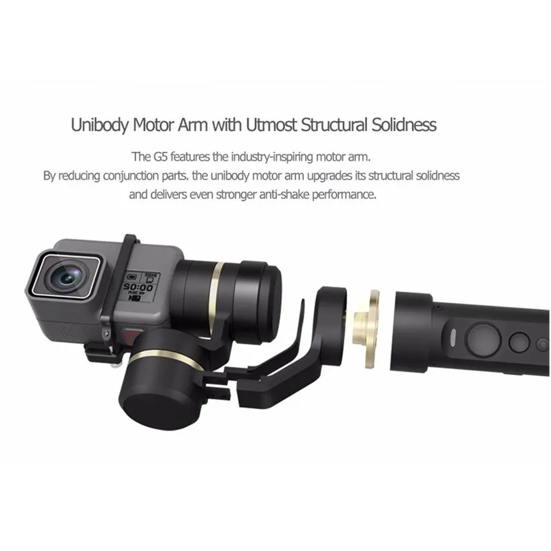  Original FeiyuTech Feiyu G5 Splash Proof 3-Axis Handheld Gimbal For GoPro HERO 6 5 4 3 Xiaomi 4k SJ