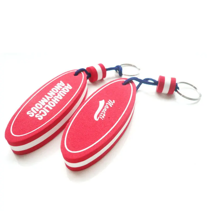 Custom Foam Eva Key Chain Floating Keychains Float Ring Custom Foam Eva Key Chain Floating