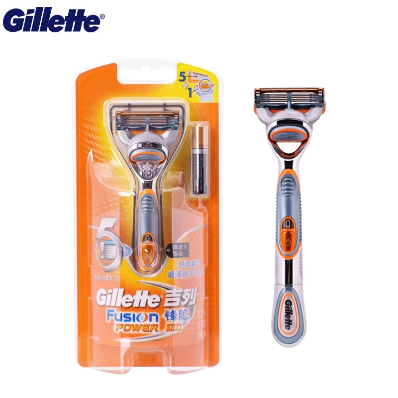 Электрическая бритва Gillette Fusion Power моющаяся бритвенная машина для электробритва