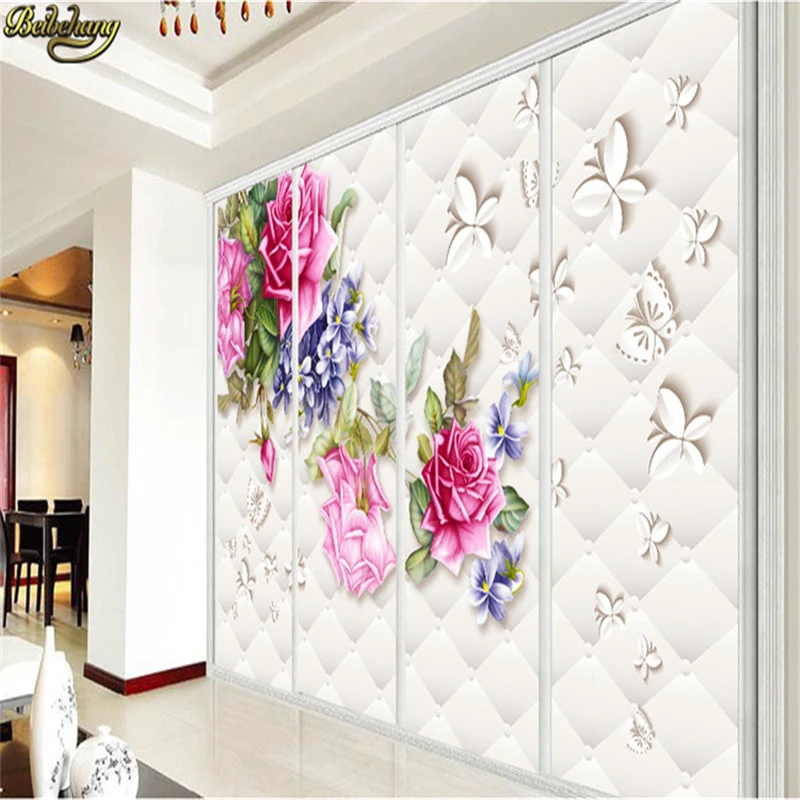 Роскошные Настенные обои beibehang бумажные с цветочным рисунком|paper ceiling|photo wall paperluxury