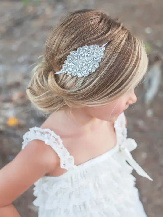 Rhinestone Headband For Hair Accessories Crystal Rhinestone Headband For Hair Accessories Crystal Jewelry Wedding Gift Photo Prop In From Mother Kids On Aliexpress