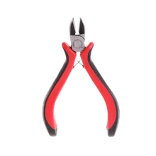 Jewelry Pliers Repair Wire Bead Cutting Stainless Alloy Sharp Dentate Round Needle Mini Oblique Craft Tool