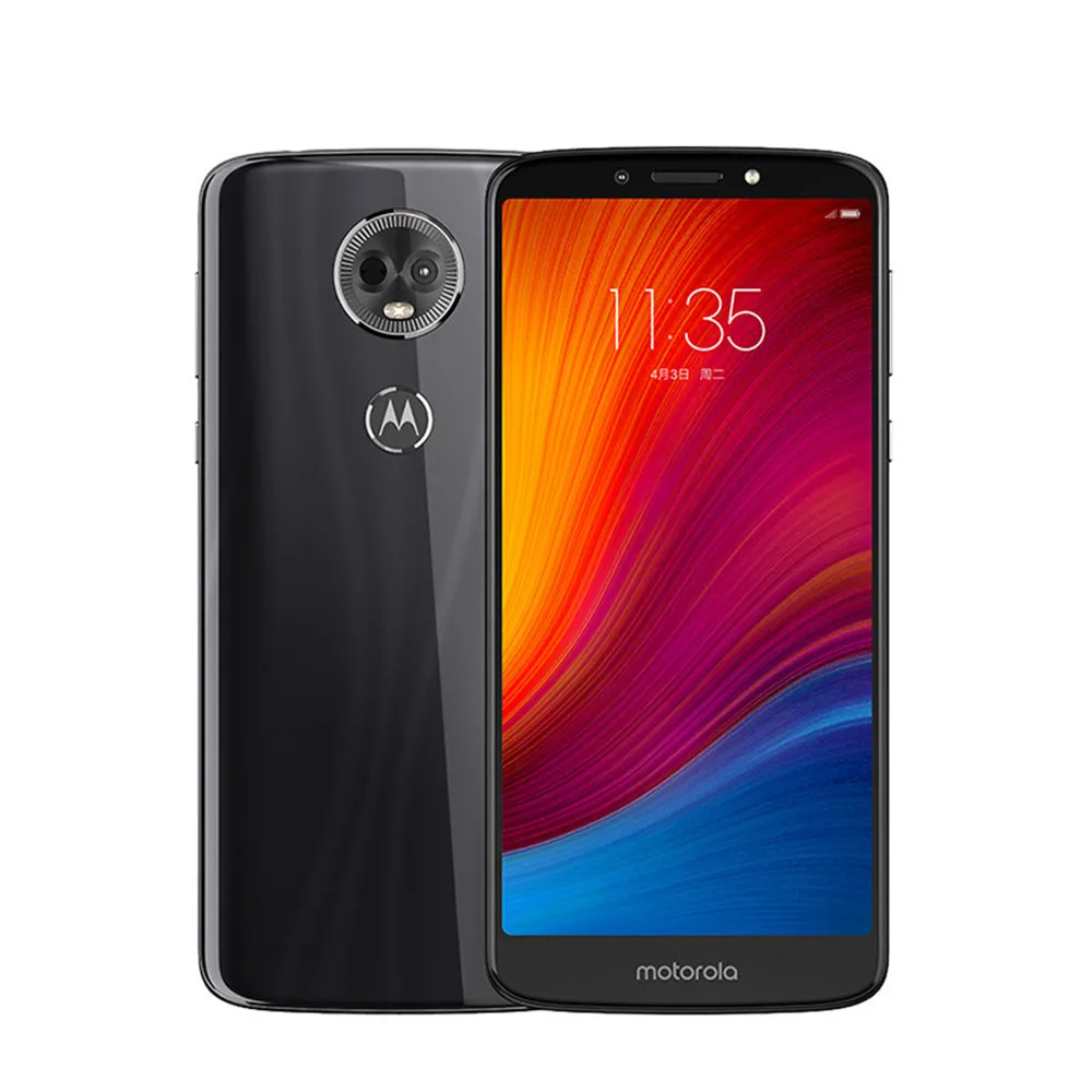 Смартфон MOTO E5 PLUS 4G LTE 4 Гб ОЗУ 64 ПЗУ Восьмиядерный процессор Snapdragon 430 5000 мАч Android 1080 P