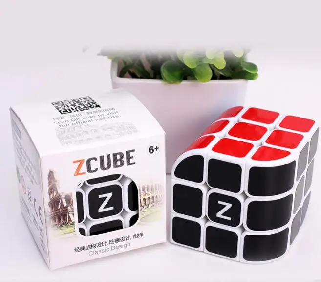 Z cube Penrose cube 3x3x3 Trihedron волшебный куб пазл игрушки для детей соревнования вызов неравный твист куб образовательный подарок - Color: as pic