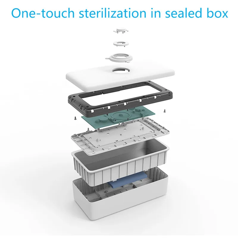 59S УФ стерилизатор, коробка для косметических инструментов, стерилизатор, коробка для хранения S2, переносная дезинфекционная коробка для салона, инструменты для маникюра, оборудование для макияжа