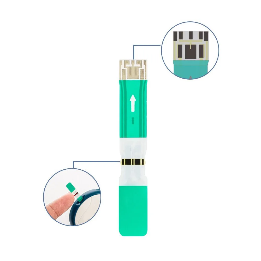 Yongrow медицинские тест-полоски для определения уровня глюкозы в крови 25 шт. для измерения уровня глюкозы в крови(только тест-полоски