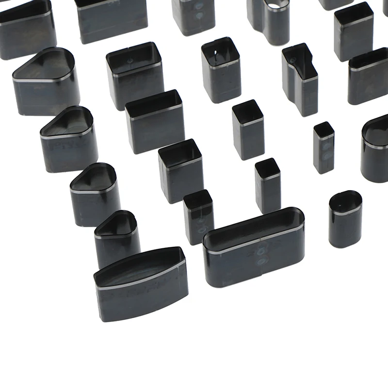 

52pcs/setCutter Punches Handmade Leather Craft DIY Tool for Phone Holster Leather Hole Hollow Cutter Punch Sets Metal Hole