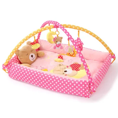 baby girl activity mat