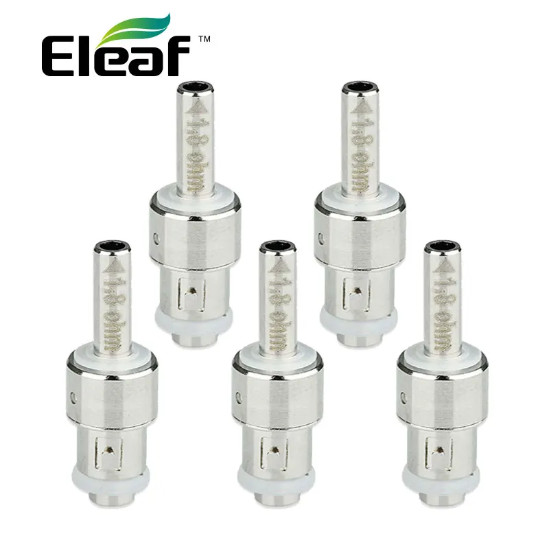 

Original 5pcs Eleaf IJust BDC Atomizer Coil Head GS14/16/16S Atomizers Head 1.6ohm 1.8ohm Coil for Eleaf BCC-GT BDC Atomizer