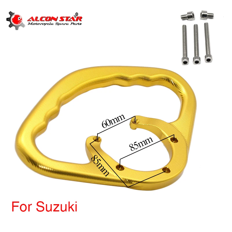 

Alconstar CNC Motorcycle Fuel Tank Handle Front Handrail Tank Rear Seat Drop Resistance Handrails For Suzuki GSXR GSX-R 600 750