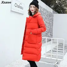 High Quality Winter Women Long Coat 2018 Fashion Female Duck Parkas Jacket Thick Warm Coat Slim Plus Size Parka Wadded цена High Quality Winter Women Long Coat 2018 Fashion Female Duck Parkas Jacket Thick Warm Coat Slim Plus Size Parka Wadded цены онлайн