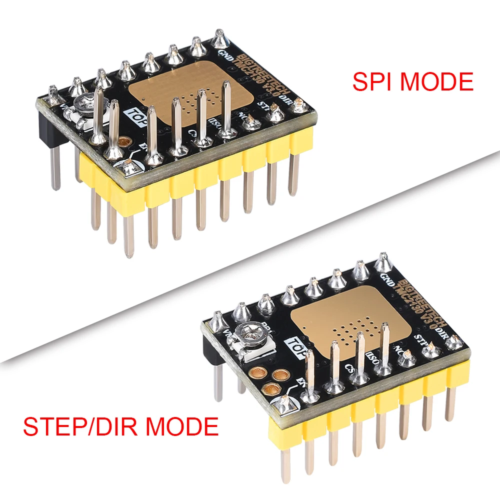 BIQU BIGTREETECH TMC2130 V3.0 SPI Драйвер шагового двигателя VS TMC2208 TMC2100 драйвер для SKR V1.3/V1.1 3D принтер плата контроллера