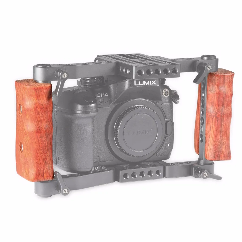 SmallRig деревянная ручка для камеры DSLR клетка 1630 / 1584 1750 (левая + правая 1751)|handle wood|handle